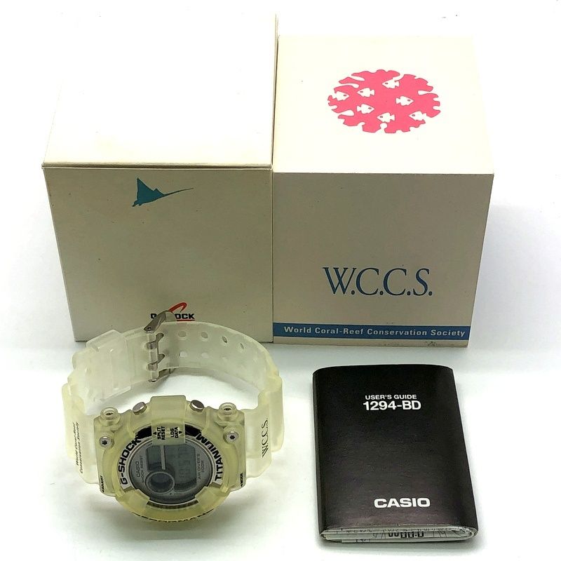 【美品】 フロッグマン DW−8201WC G−SHOCK W.C.C.S G-SHOCK ジーショック DW-8201WC-8T FROGMAN WCCS フロッグマン