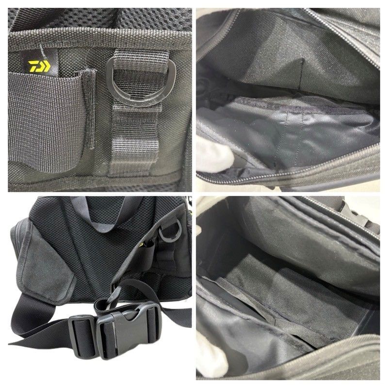 DAIWA - 2点セット DAIWA ダイワ ヒップバッグ エメラルダス ヒップバッグ(D)/ヒップバッグ LT(D) エギングバッグ ブラック 【中古品】 22506K149 Amazon | ダイワ(DAIWA) エメラルダス ヒップバッグ(D) ブラック