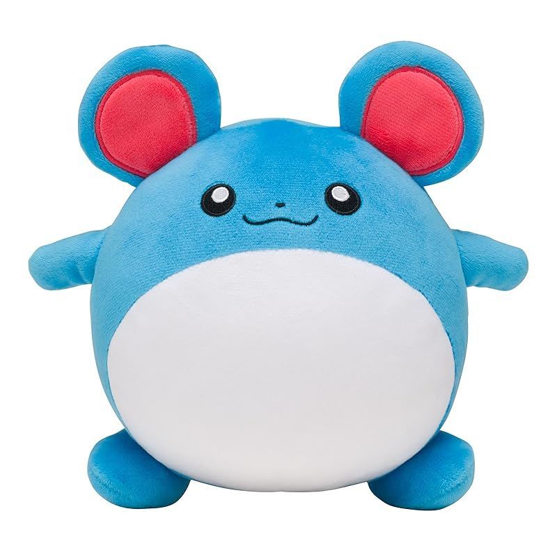 【特価商品】ポケモンセンターオリジナル ぬいぐるみ マリル 19.3×16×16.5(H×W×D:)