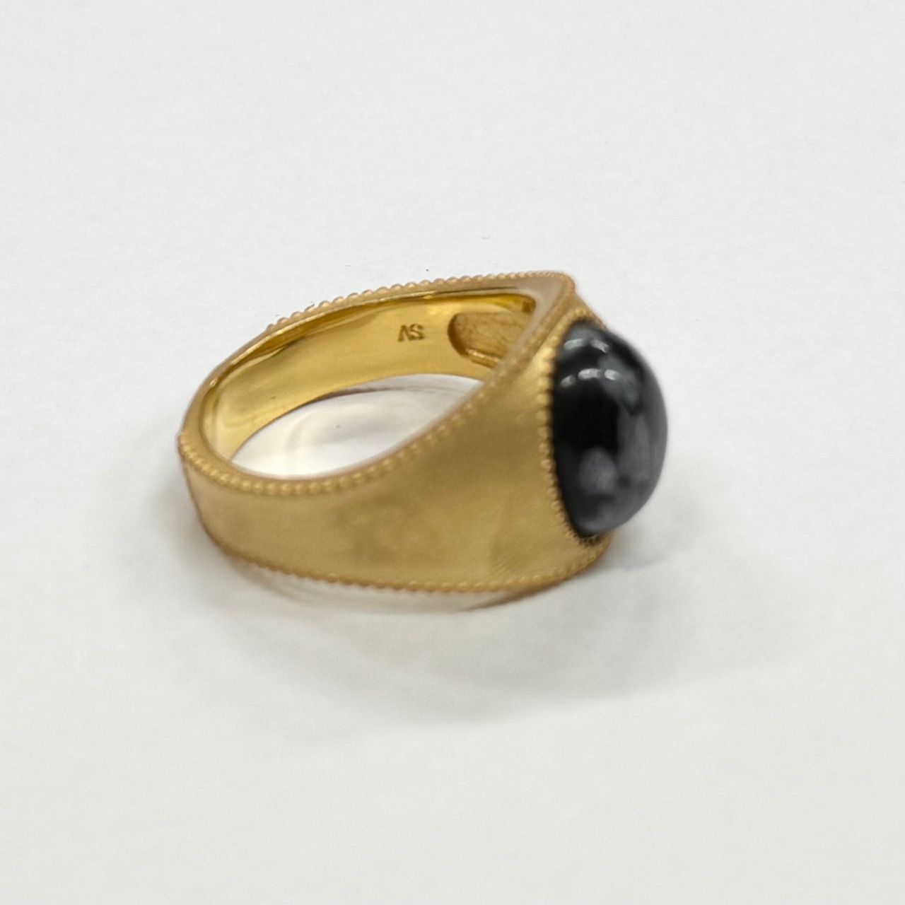 参考上代48400円 未使用品 SOSHIOTSUKI Signet Ring Gold Matte 