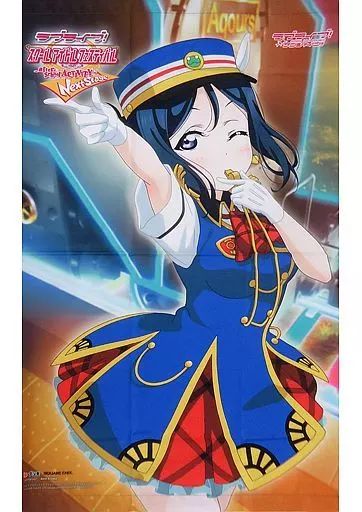 スクフェスAC NextStage 松浦果南 タペストリー オリジナルグッズキャンペーン ラブライブ スクフェスAC μ´s Aqoursのポスターコンプリートセット