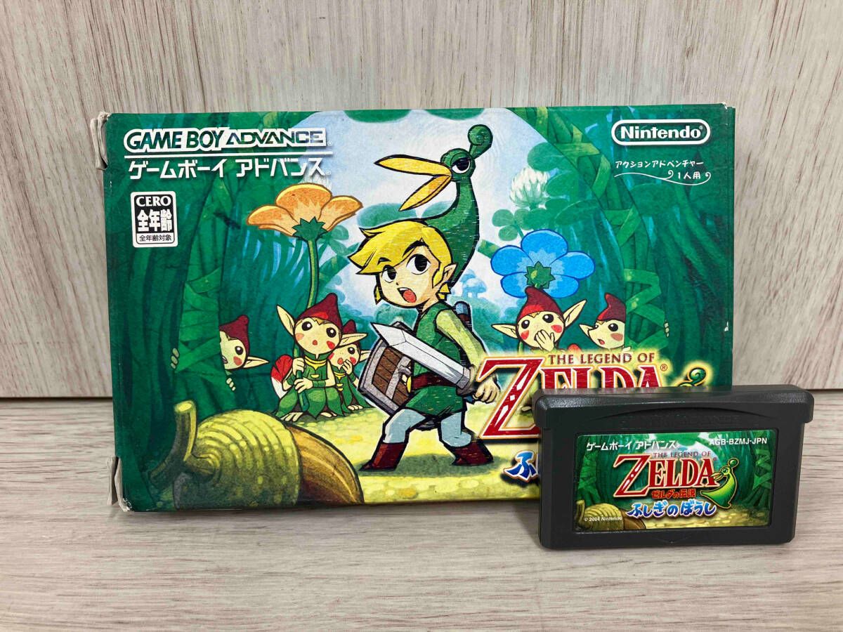 ゼルダの伝説 ふしぎのぼうし【動作確認済】 動作確認済】GBA ゼルダの伝説 ふしぎのぼうし - メルカリ