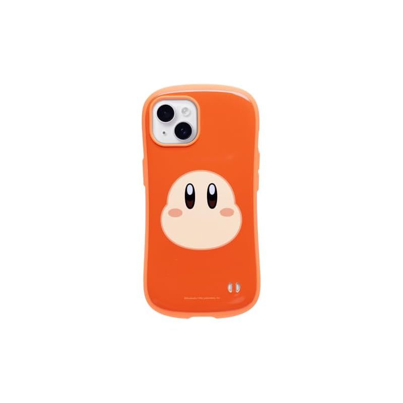 iFace First Class 星のカービィ iPhone 14 ケース (ワドルディ/フェイス)【アイフェイス アイフォン14 用 スマホケース iphone14 用 カバー 耐衝撃 ストラップホール】