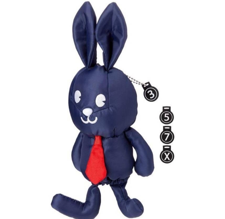 新品】ジャックバニー Jack Bunny!! ぬいぐるみヘッドカバー (フェアウェイウッド用・うさぎ型) FW2個 ネイビー - メルカリ