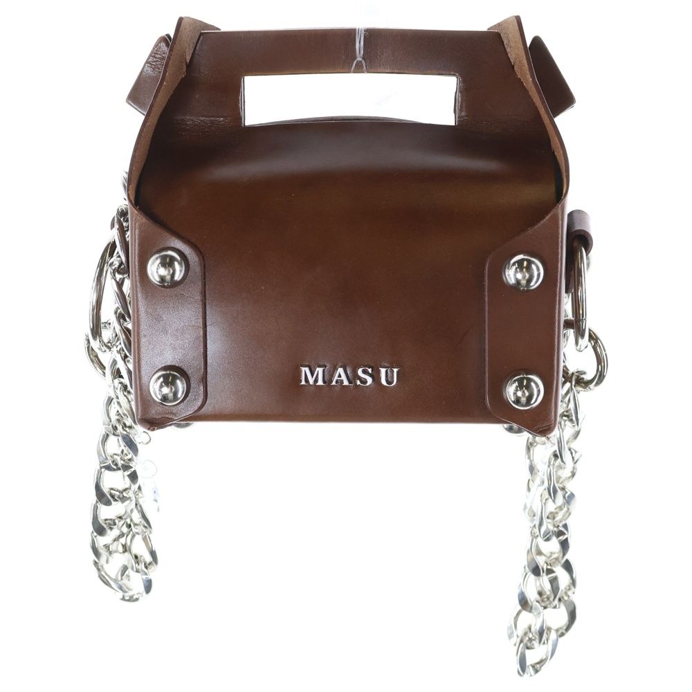 MASU (エムエーエスユー) 24AW LEATHER CAKE MINI BAG レザーケーキ 
