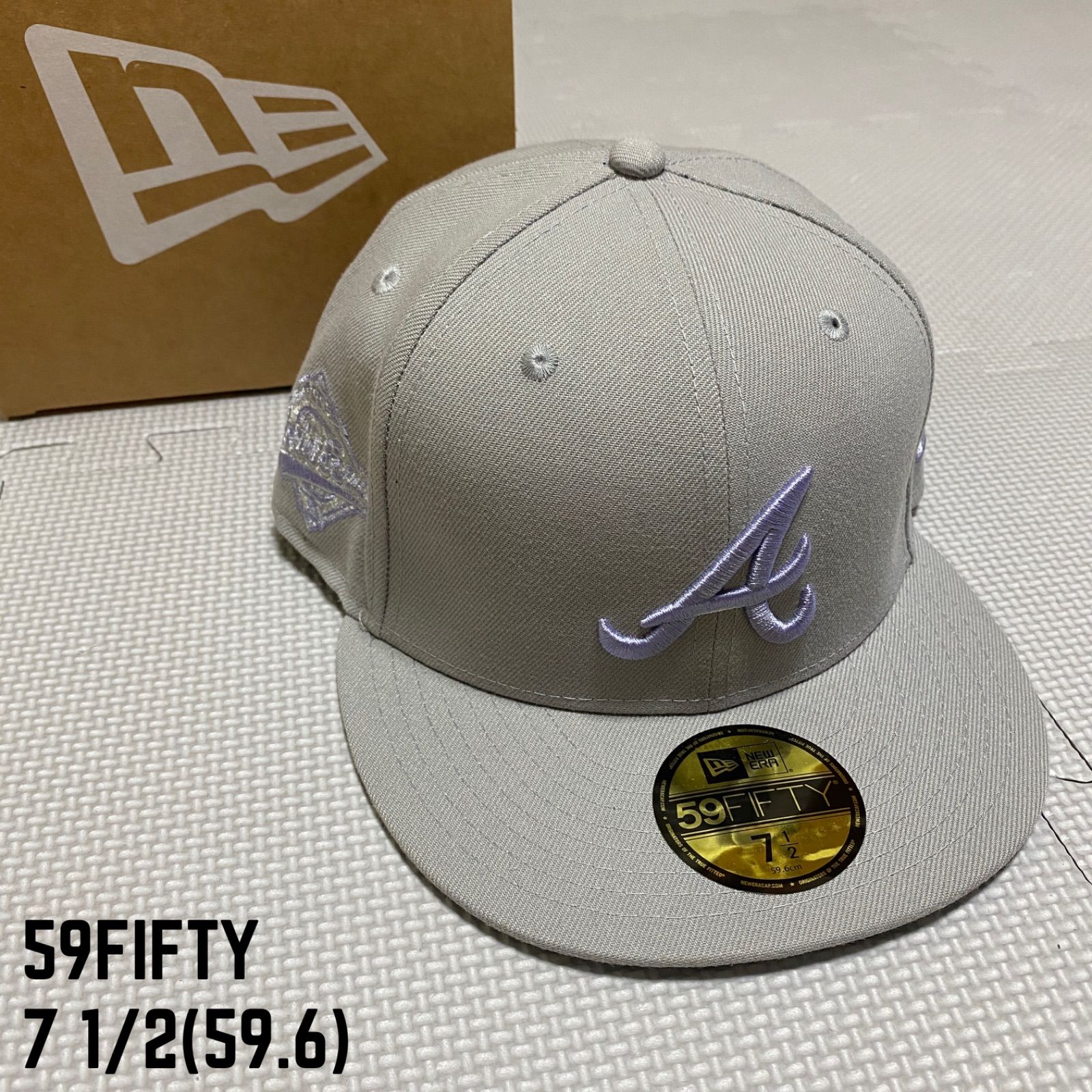 NEWERA》ニューエラ アトランタ ブレーブス 59FIFTY キャップ スモーク