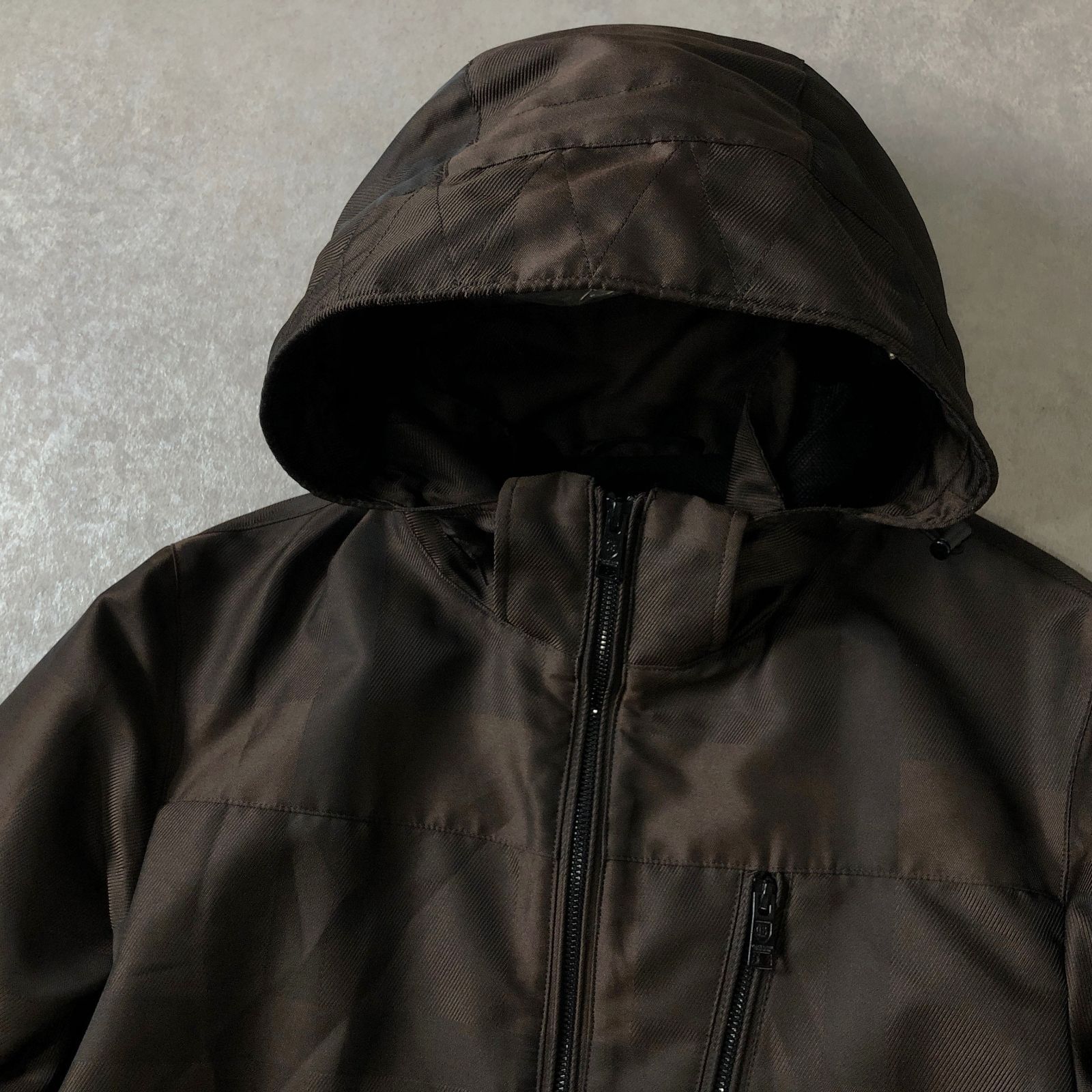 BLACK LABEL CRESTBRIDGE 2way シャドーチェック ブルゾン ジャケット 