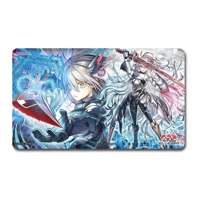 遊戯王 閃刀亜式 レムニスゲート 閃刀姫 ゼロ プレイマット 新品