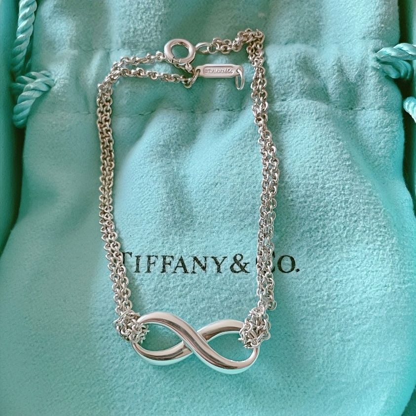 極美品✨️ TIFFANY & Co. インフィニティ ブレスレット Ag925 新品未使用 C205004 - メルカリ