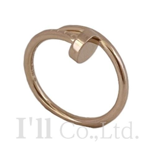 【起きるちゃん様】Cartier ジュストアンクル スモール リング JUSTE UN CLOU （新品仕上げ済）カルティエ CARTIER ジュスト アンクル