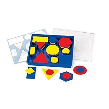 ETA hand2mind attribute blocks with Sortingトレイ