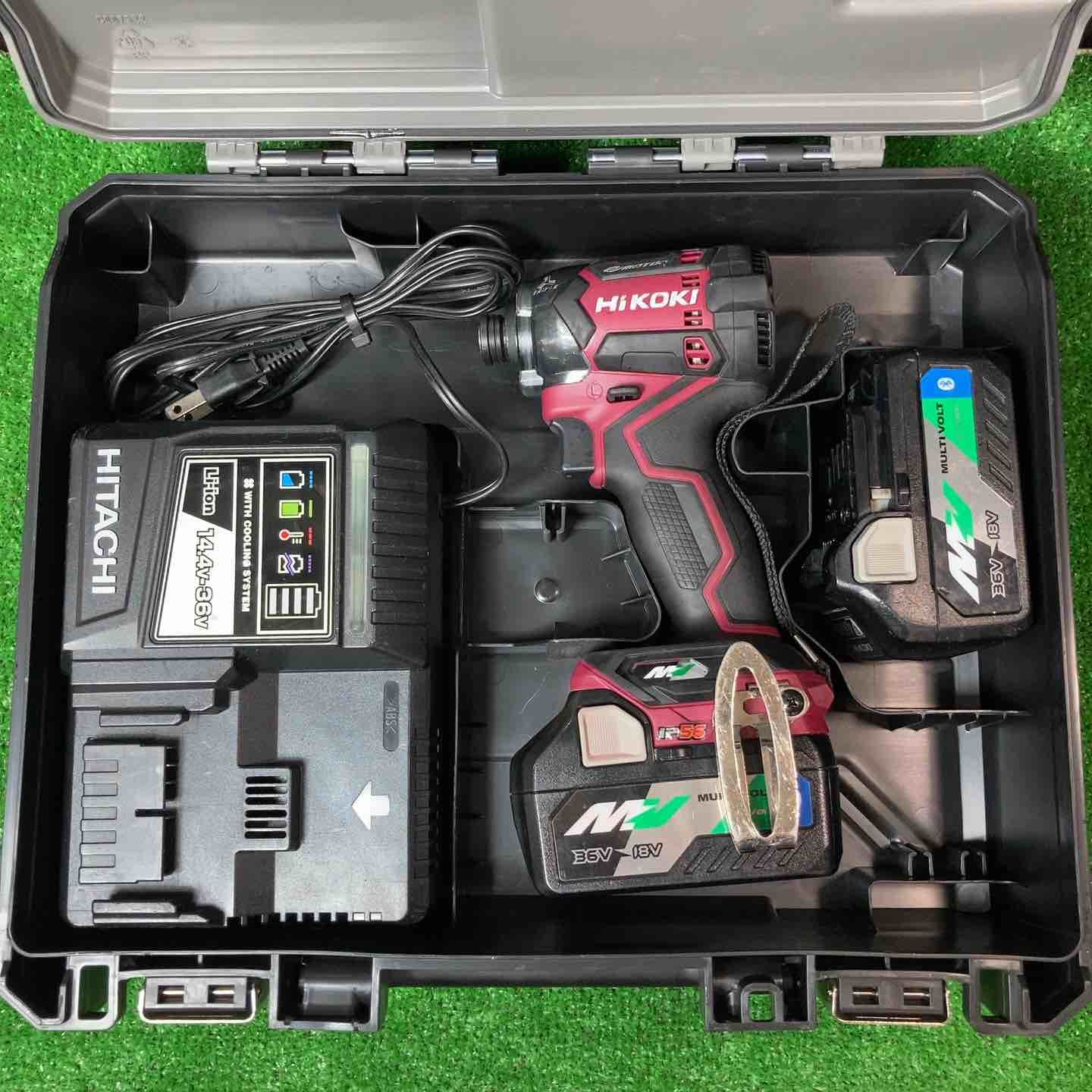 日立 - WH 36DC HiKOKI コードレスインパクト 新品未使用 HiKOKI(日立工機) WH36DC(2XPWG) コードレスインパクトドライバ