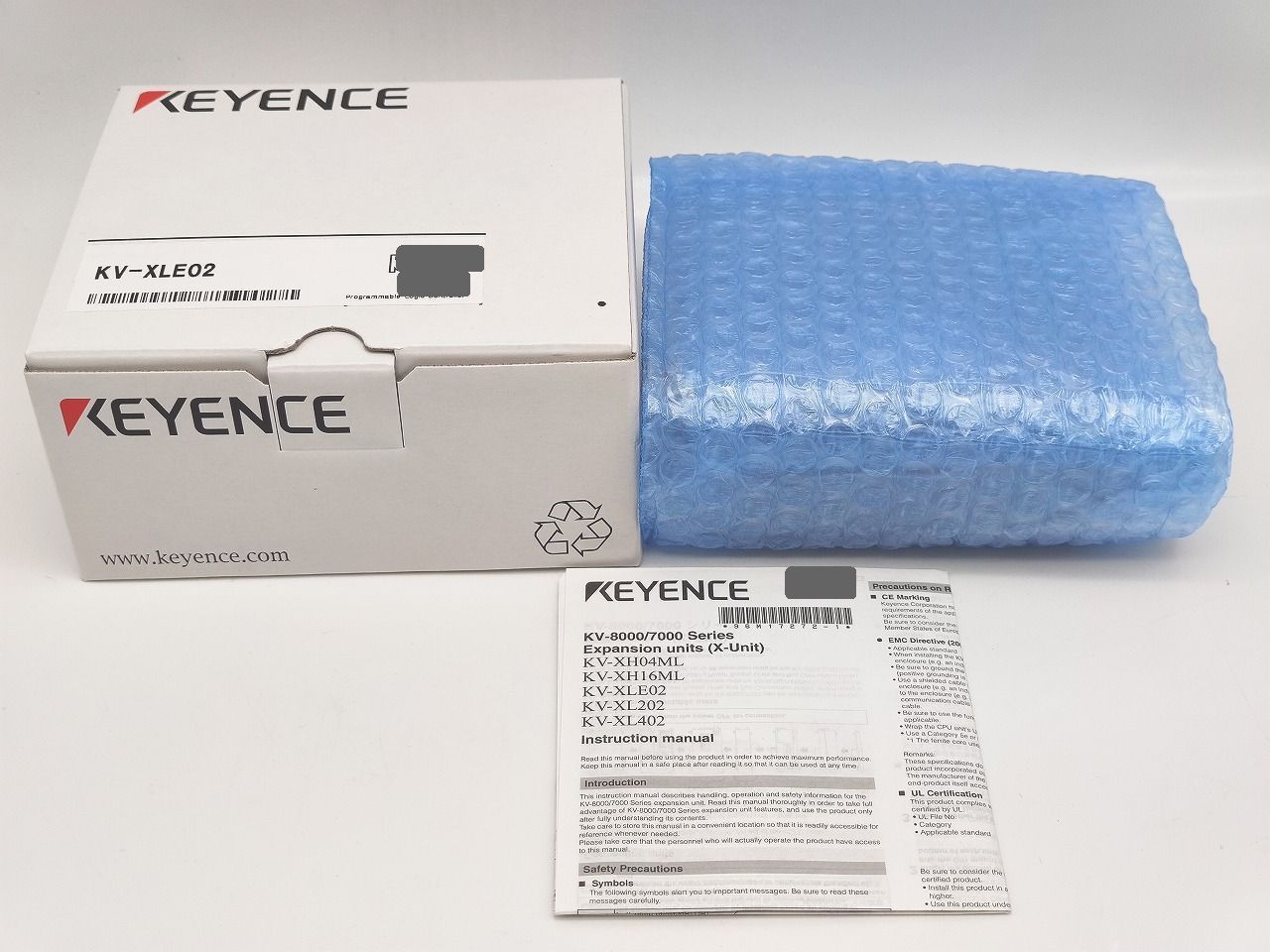 箱いたみあり 新品 キーエンス KEYENCE KV-XLE02