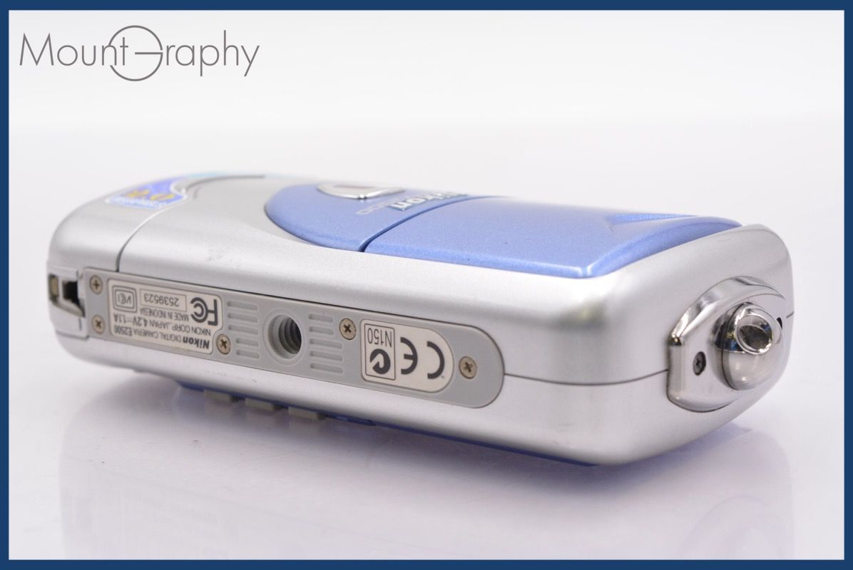 ★極上美品★ ニコン Nikon COOLPIX E2500 3x バッテリー付属 ★完動★同梱可 #am318 ☆極上美品☆ ニコン Nikon COOLPIX E2500 3x バッテリー付属 ☆完動