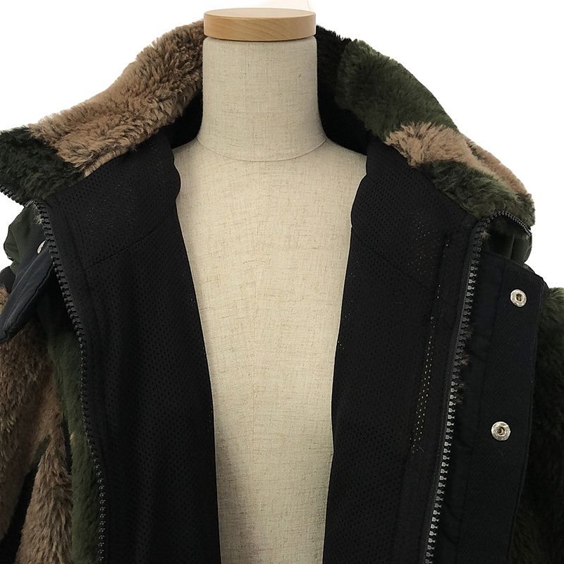 美品】 sacai / サカイ | × KAWS / カウズ Jacquard Faux Fur 美品】 sacai / サカイ | × KAWS / カウズ Jacquard Faux Fur