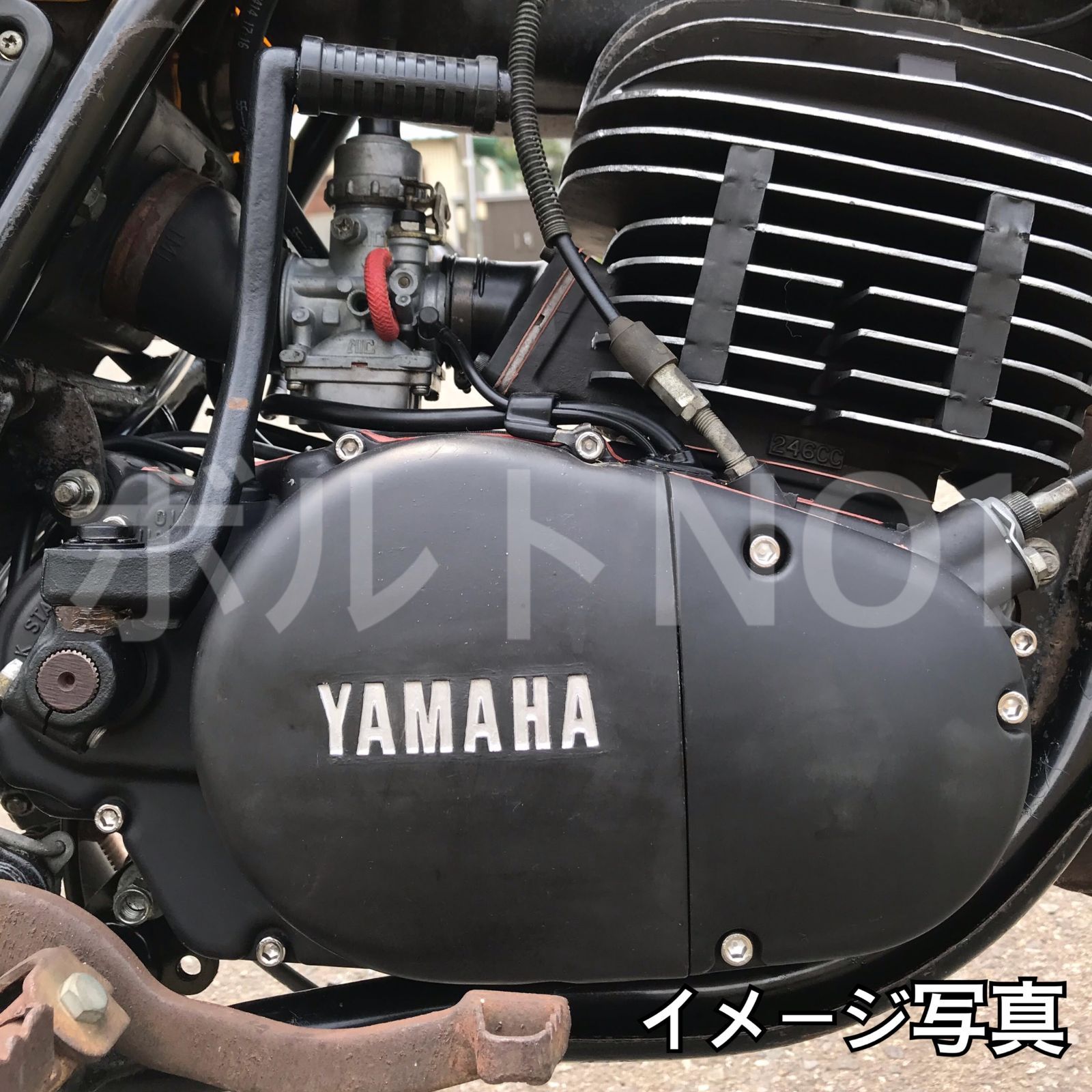 ステンレス製 Vツイン マグナ250 MC29 左右エンジンカバーボルト