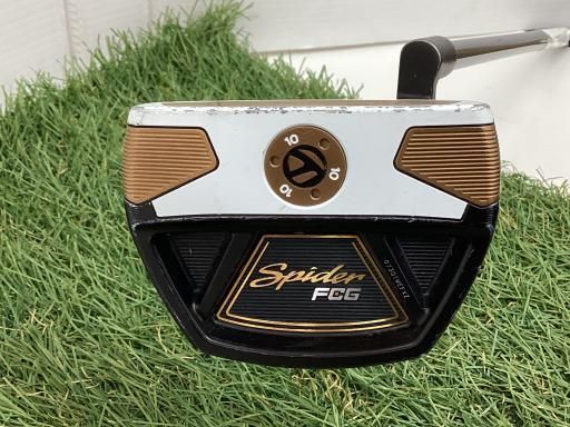 テーラーメイド Spider FCG BLACK WHITE クランクネック 33インチ パター PT KBS CT TOUR BLACK フレックスその他 メンズ 男性用 右利き 右用 Cランク ゴルフクラブ