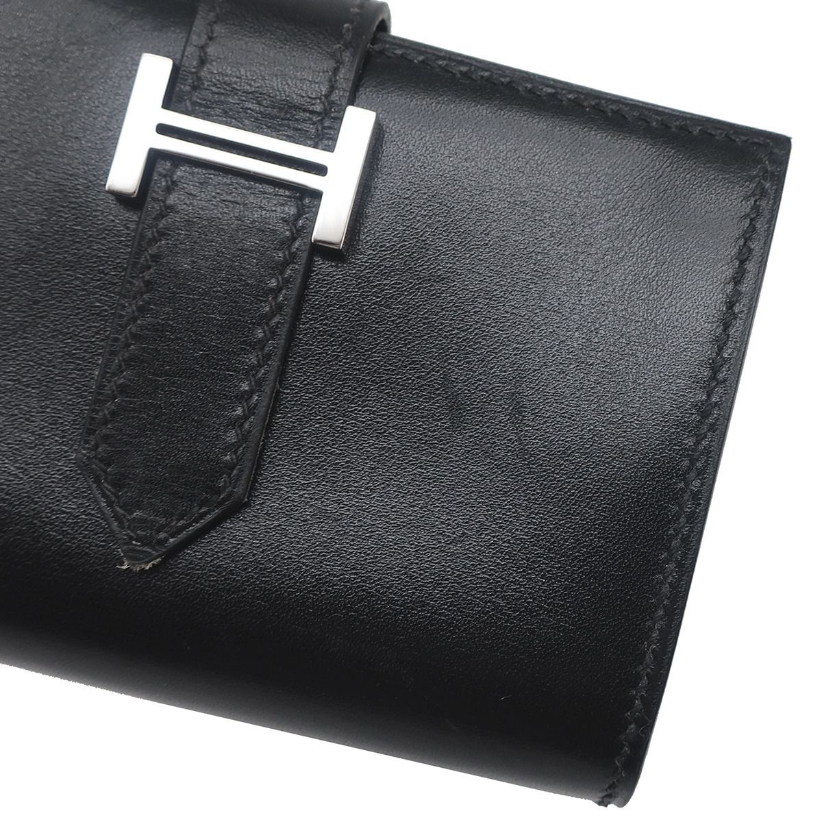 エルメス HERMES 二つ折り財布 ベアンミニ コンパクト財布 コイン  