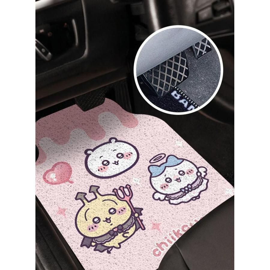 ちいかわ 車用マット ハチワレ うさぎ カーマット 車のフロア