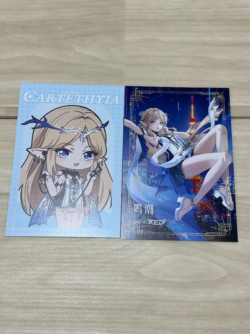 鳴潮 カルテジア ポストカード セット RED 東京タワー 特典 公式