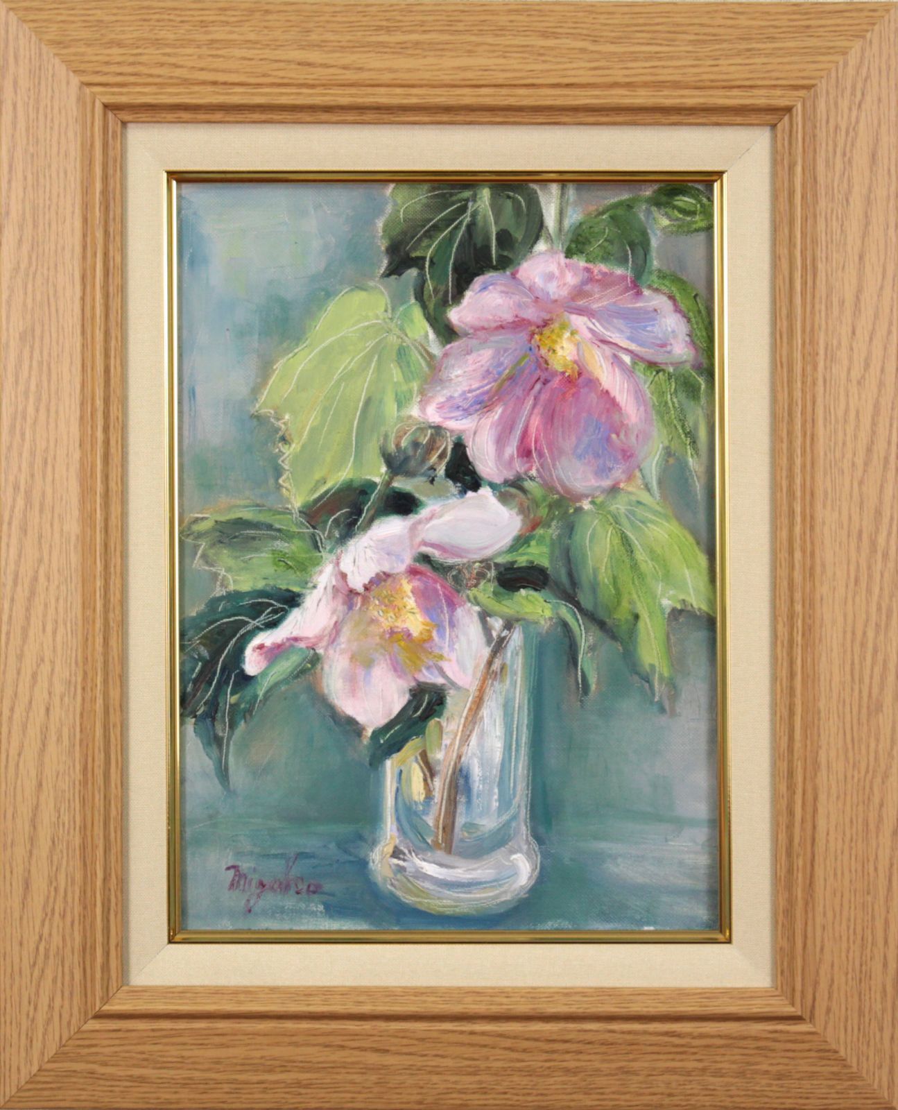 佐藤 都『花』油彩画【真作保証】 絵画 佐藤 都『花』油彩画【真作保証】 絵画 - メルカリ