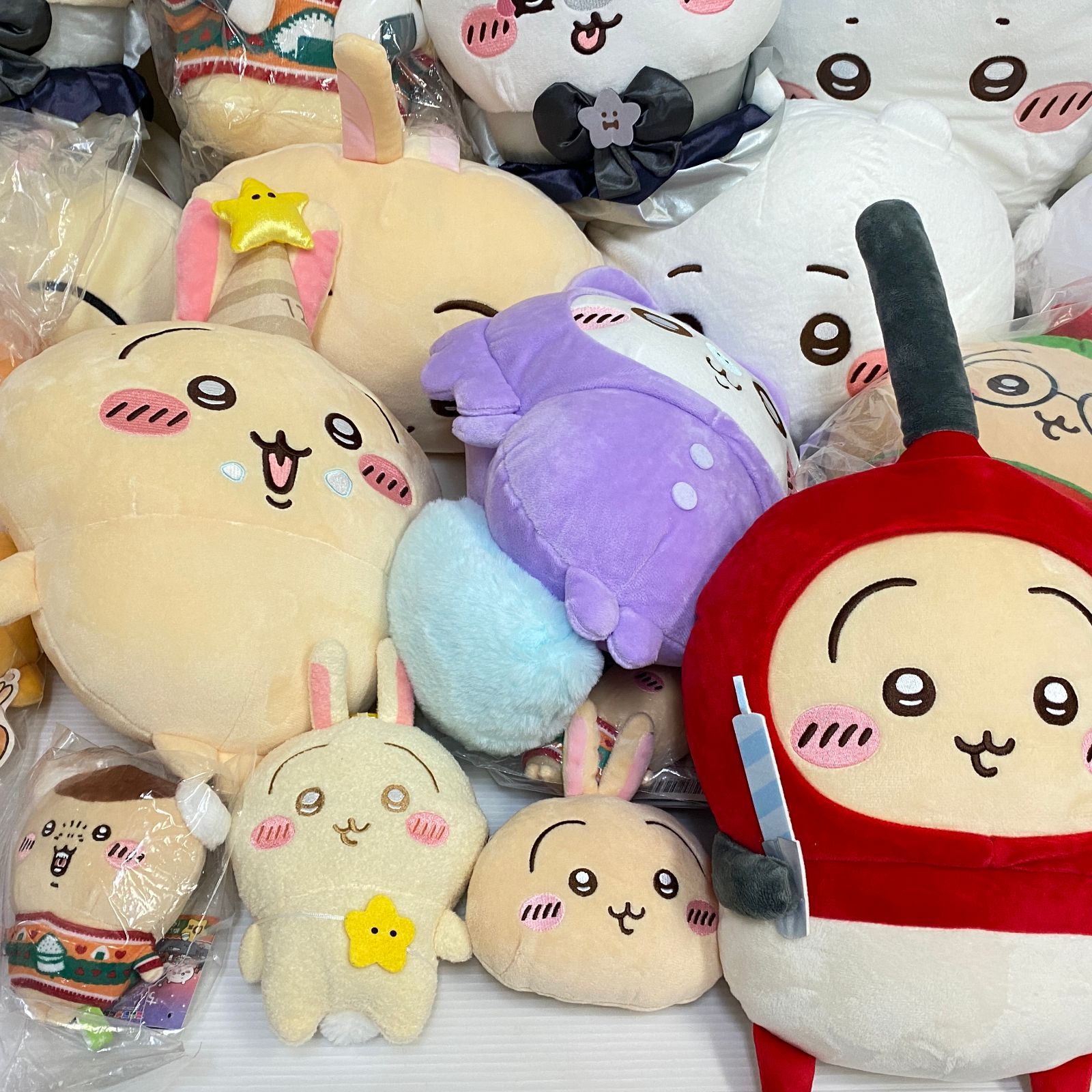 △【2個口発送】 ちいかわ ぬいぐるみ まとめ 超大量 節約 品