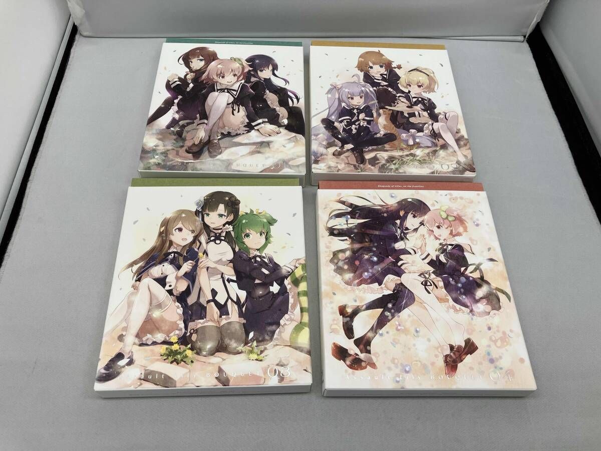 アサルトリリィ BOUQUET 【Blu-ray】全巻セット 美品 全4巻セット]アサルトリリィ BOUQUET 1~4(Blu-ray Disc)(付属品