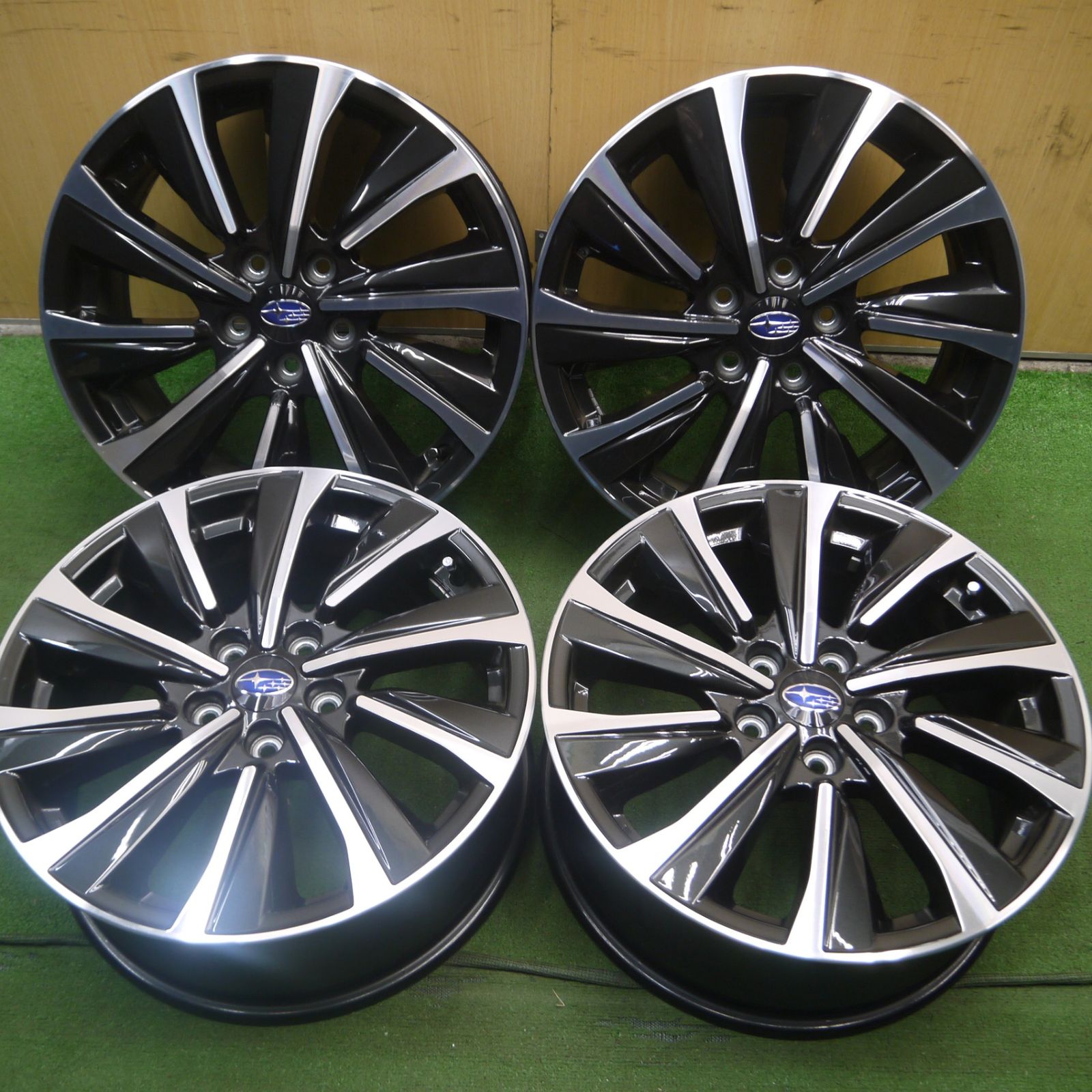 *送料無料* キレイスバル レヴォーグ VN5 STI SPORTS 純正 ホイール 18インチ 18×7.5J PCD114.3/5H4043001Hホ