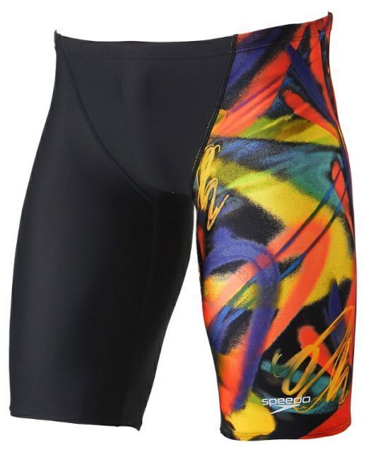 speedo スピード FLEX SX JAM3 マルチ S SC62406F MT | 水泳 水着 プール 競泳水着 大会 メンズジャマー 伸縮性 フィット感 サポート はっ水性 撥水 軽量感 快適性 肌擦れ軽減 膝上 レッグ丈 4分丈 柄X無
