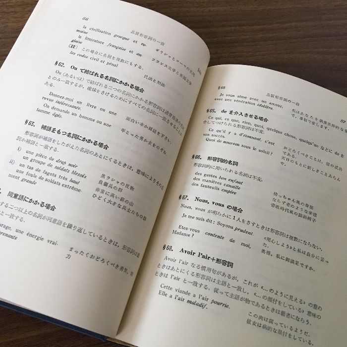 フランス語を極めたい人へ⭐︎田辺貞之助『フランス文法大全』 本