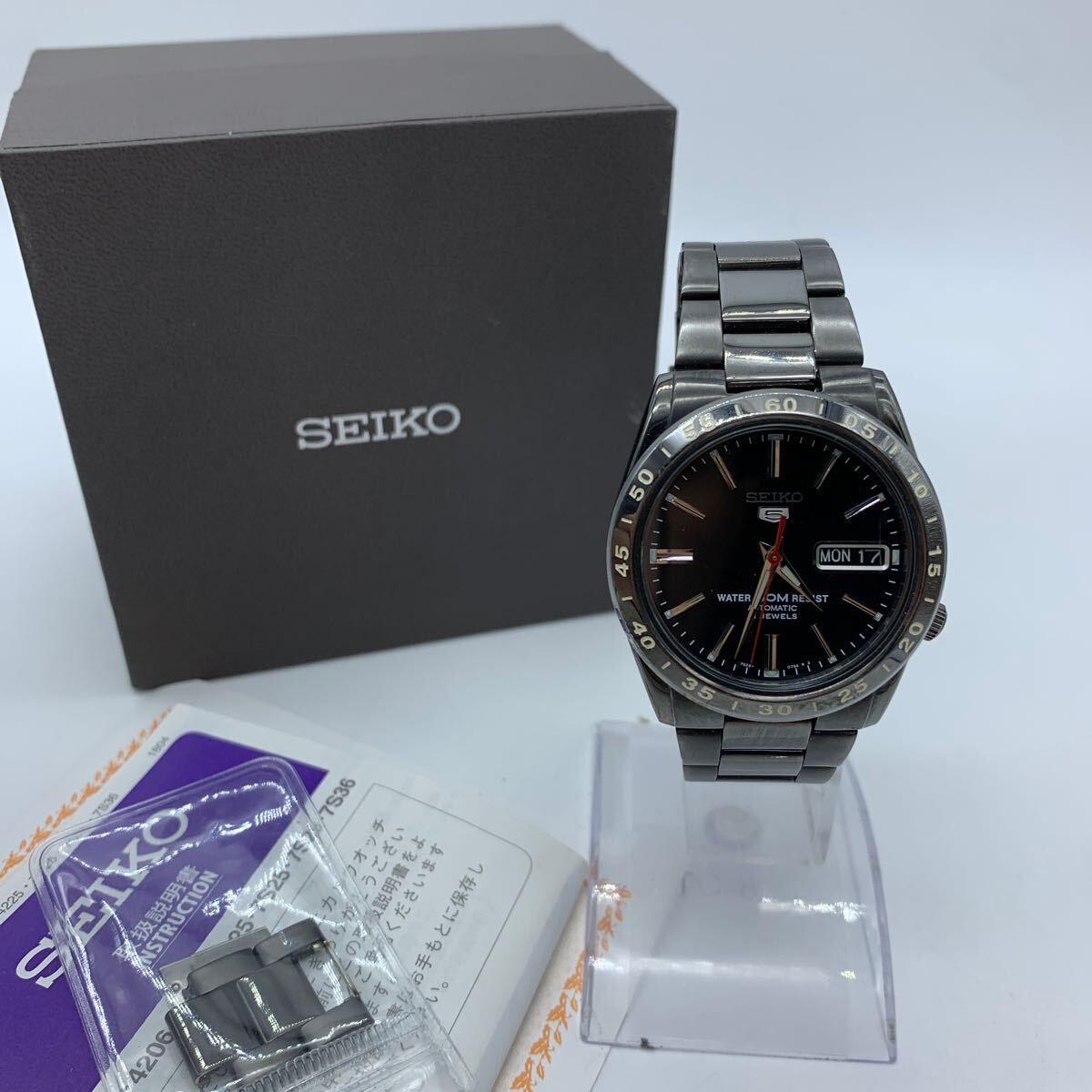 SEIKO 5 セイコー ファイブ 7S26-02T0 自動巻き メンズ 腕時計