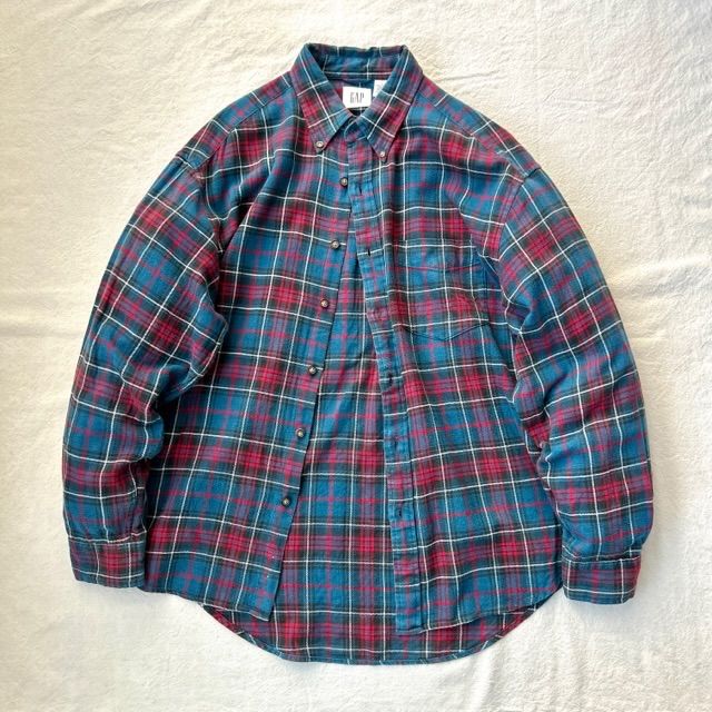 90s 香港製　OLD GAP コットン　チェック　スウィングトップ 90s 香港製OLD GAP コットンチェックスウィングトップ