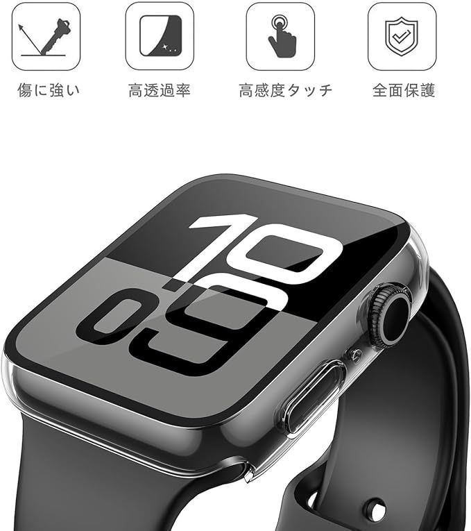 ULOE 2個入り For Apple Watch 用 ケース Series 10 42mm アップル