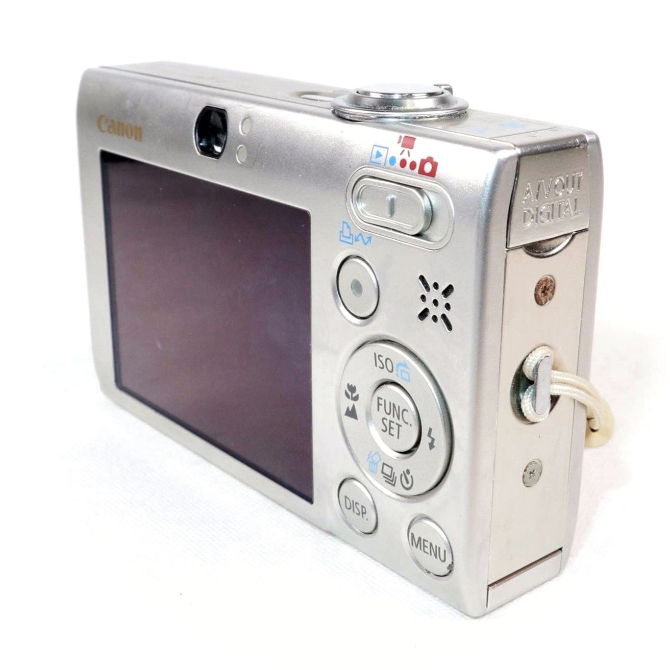 ジャンク コンパクトカメラ CANON IXY DIGITAL 25 IS シルバー キヤノン k2650