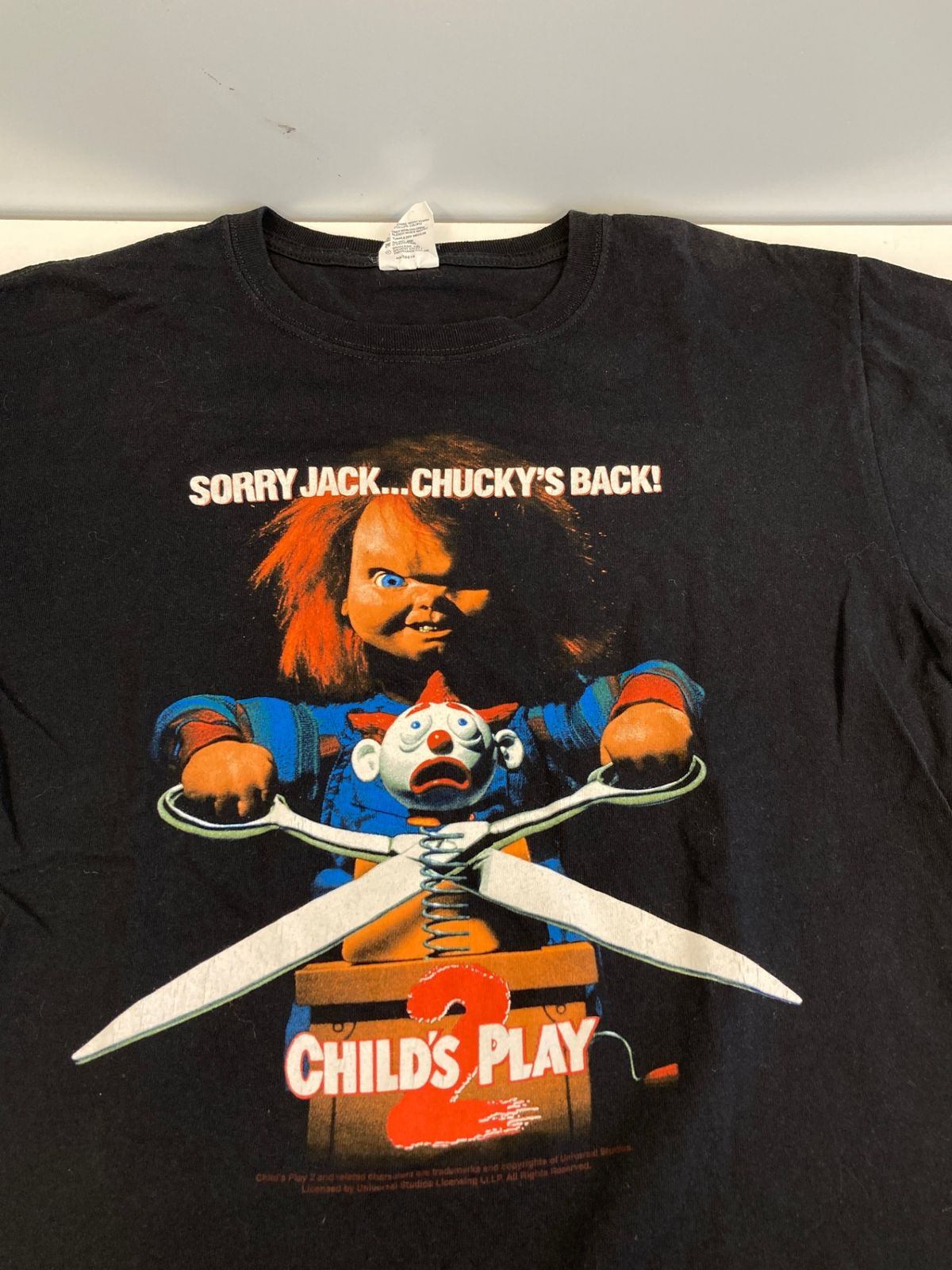 の*る様 チャイルドプレイ　チャッキー　tシャツ 90s anvil アンビル ヴィンテージ vintage 00's 00s anvil child's play 2 CHUCKY
