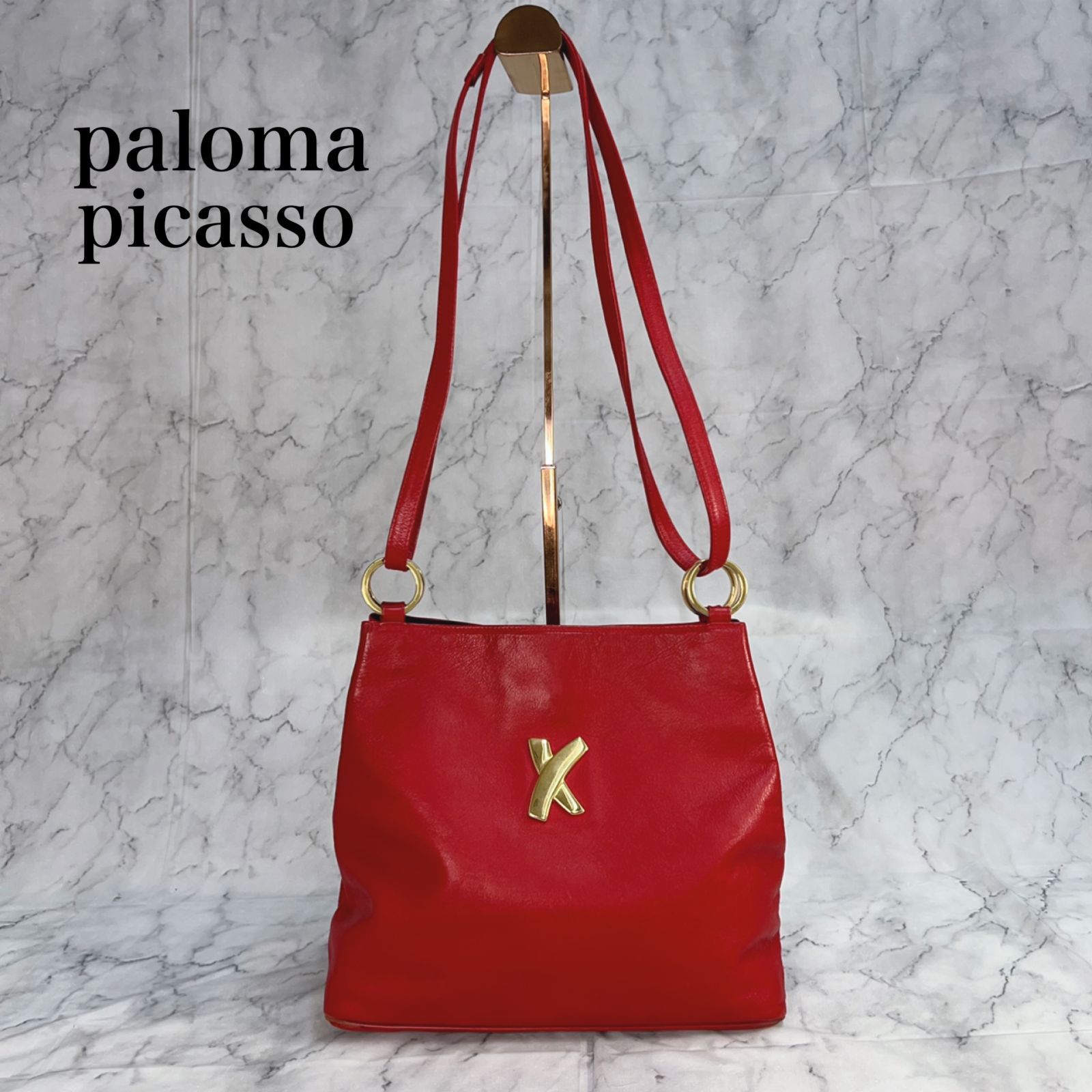 Paloma Picasso ( パロマピカソ ) ショルダーバッグ レッド - my-style