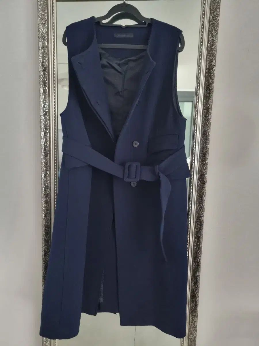 バザ Harper s BAZAAR ロング ベスト ベスト型 トレンチコート Free!