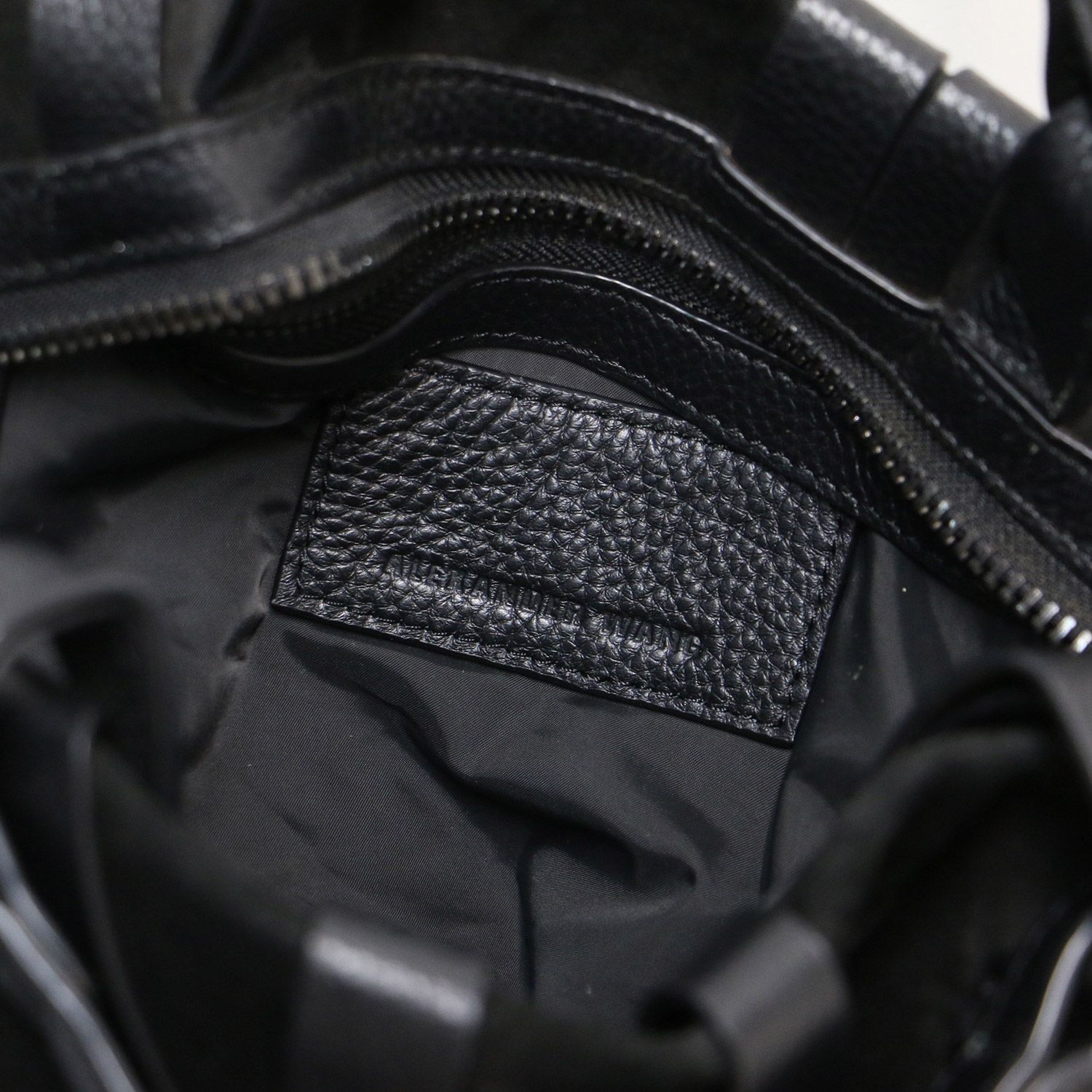 【美品 高級◎】アレキサンダーワン ビジネスバッグ 大容量 A4 本革 黒 alexanderwang アレキサンダーワング パンチレザー トートバッグ