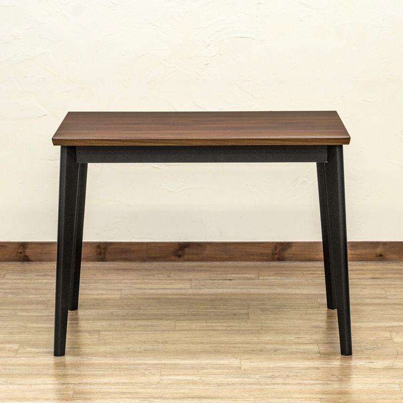 こたつテーブル 椅子セット 90×60 椅子2脚 暖気逃げ防止 3点セット ダイニングテーブル 回転椅子 360度回転 立ち座り楽 長方形 リビング 2人掛け 黒 茶 ウォールナット 佐170 STD-90WAL コタツテーブル SCC-40BK 回転チェア