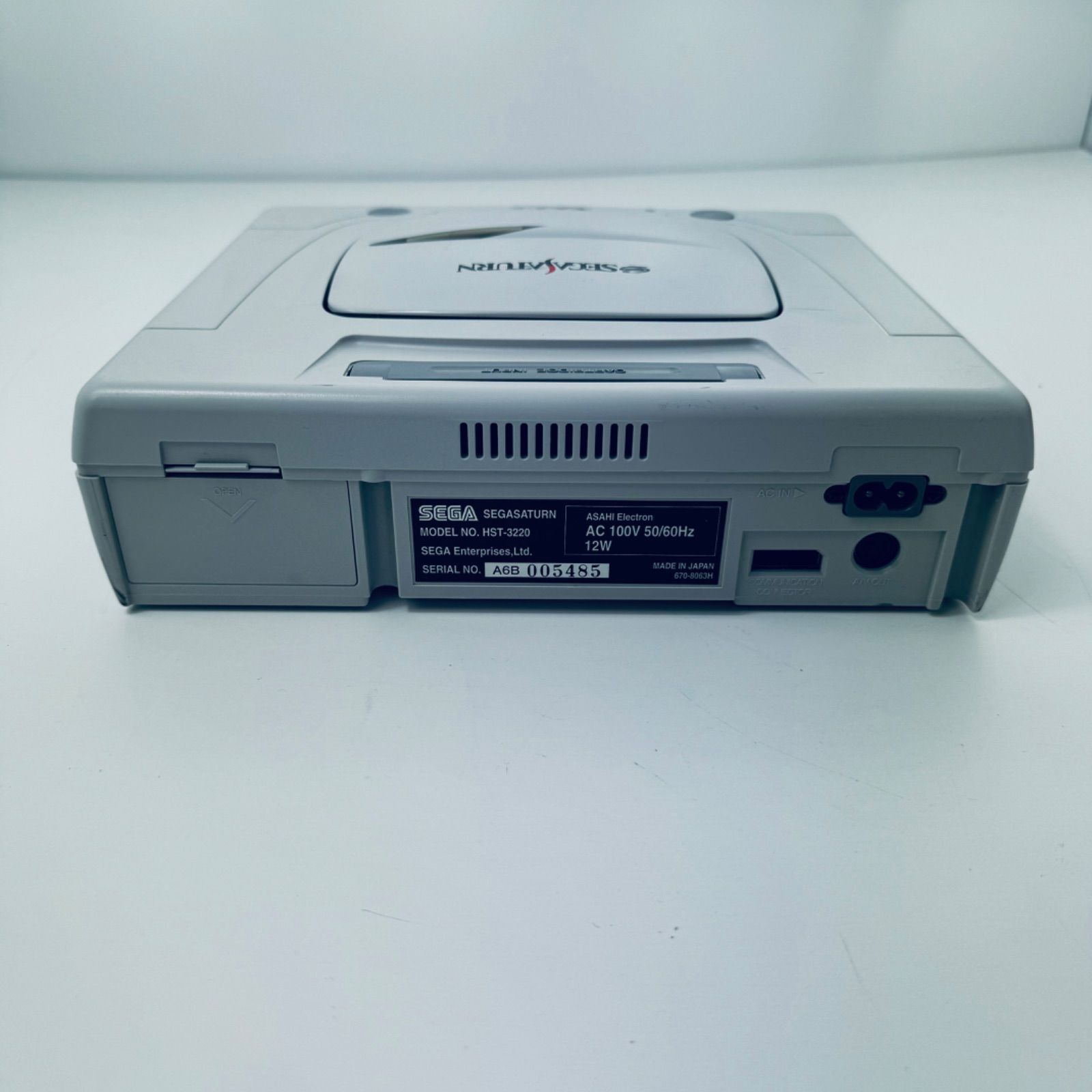 中古動作品 セガサターン ホワイト 本体 HST-3220 - メルカリ