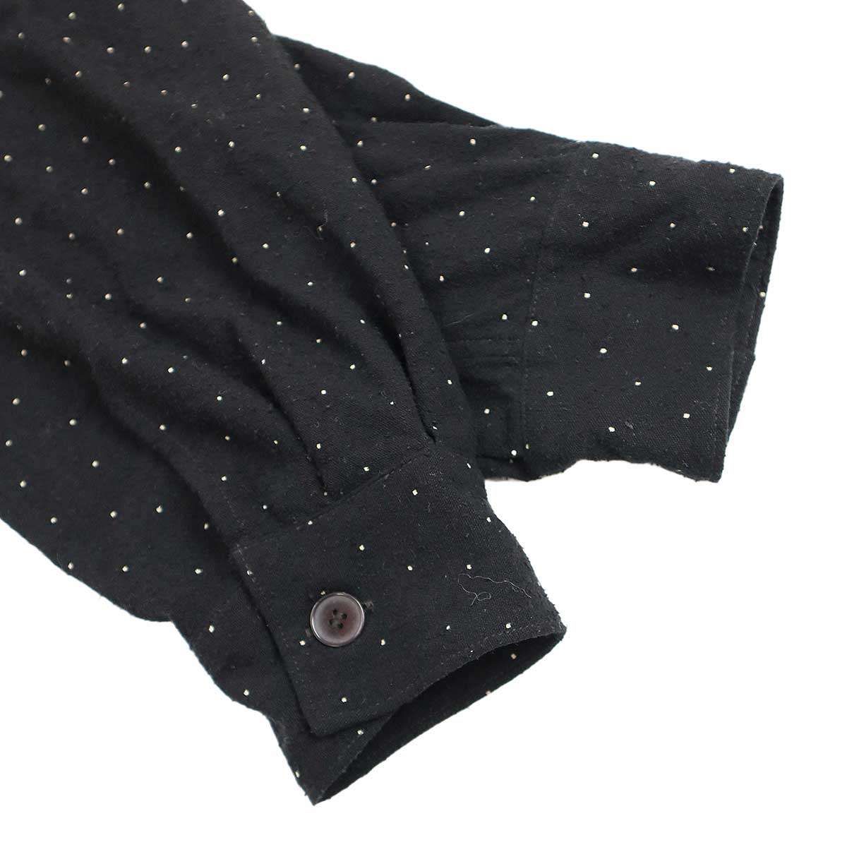 COMOLI コモリ 24SS SILK NOIL DOT SHIRT JACKET シルクノイル