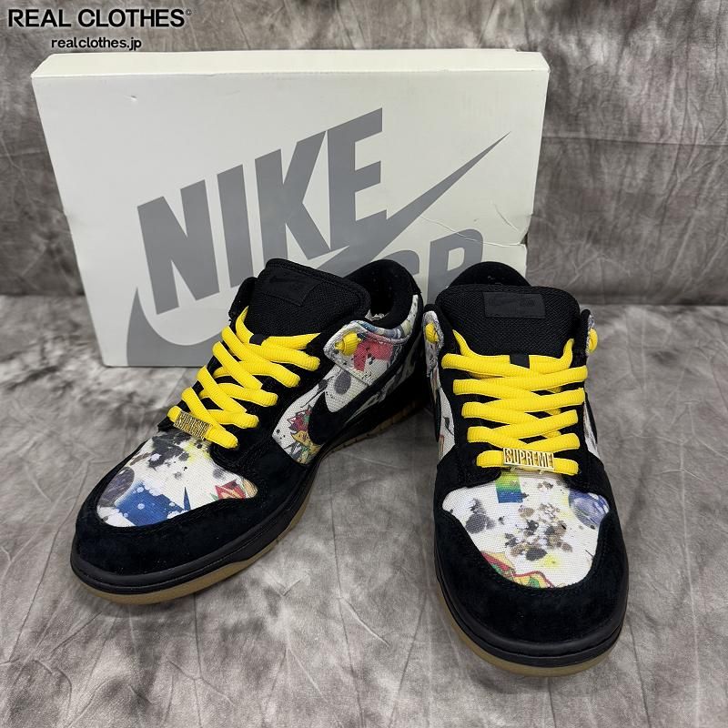 Supreme×NIKE/シュプリーム×ナイキ SB DUNK HIGH OG QS Rammellzee/ダンクハイ ラメルジー FD8778-001/27.5
