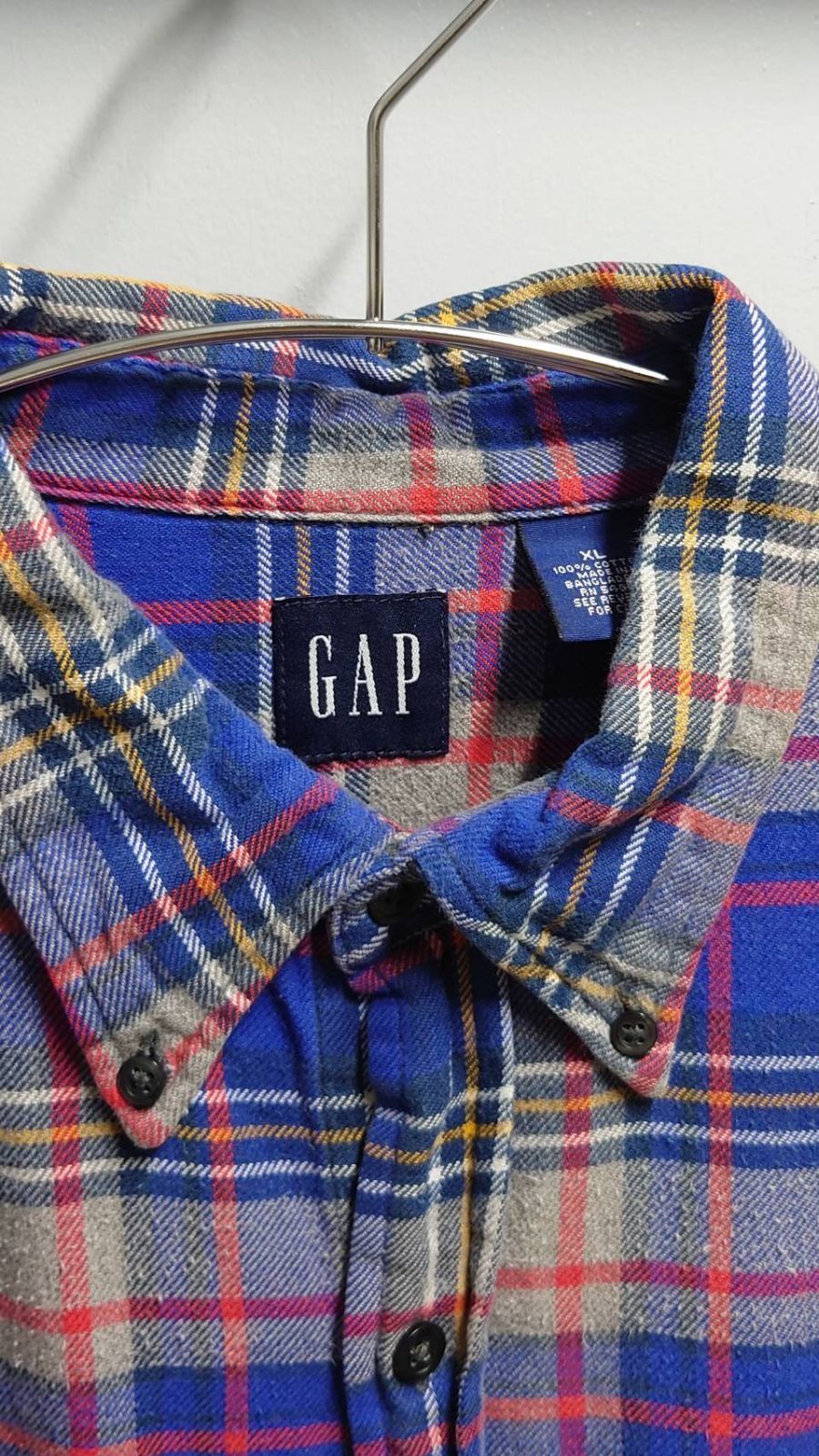 Naptime. ナップタイム NAP-023 チェック柄 長袖 フランネルシャツ