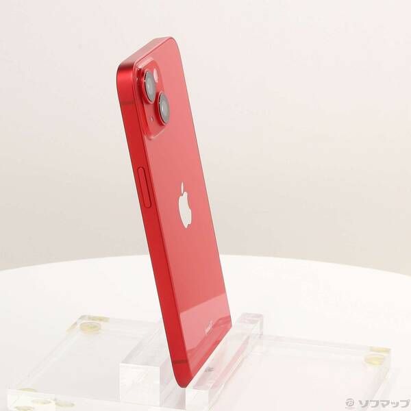 中古品〕 iPhone14 128GB プロダクトレッド MPV93J／A SIMフリー