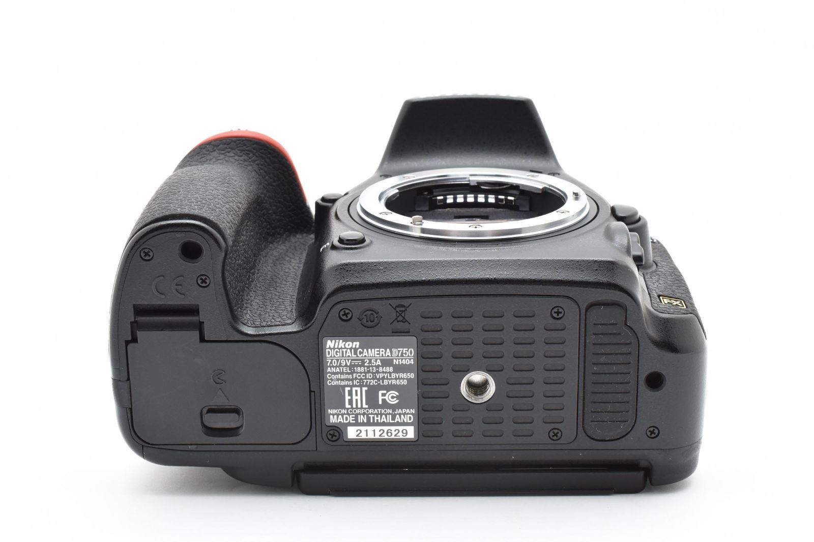 Nikon - NikonD750　中古　純正バッテリーおまけ付 ☆美品☆ニコン Nikon D750 ボディ 《純正バッテリー付属 劣化度