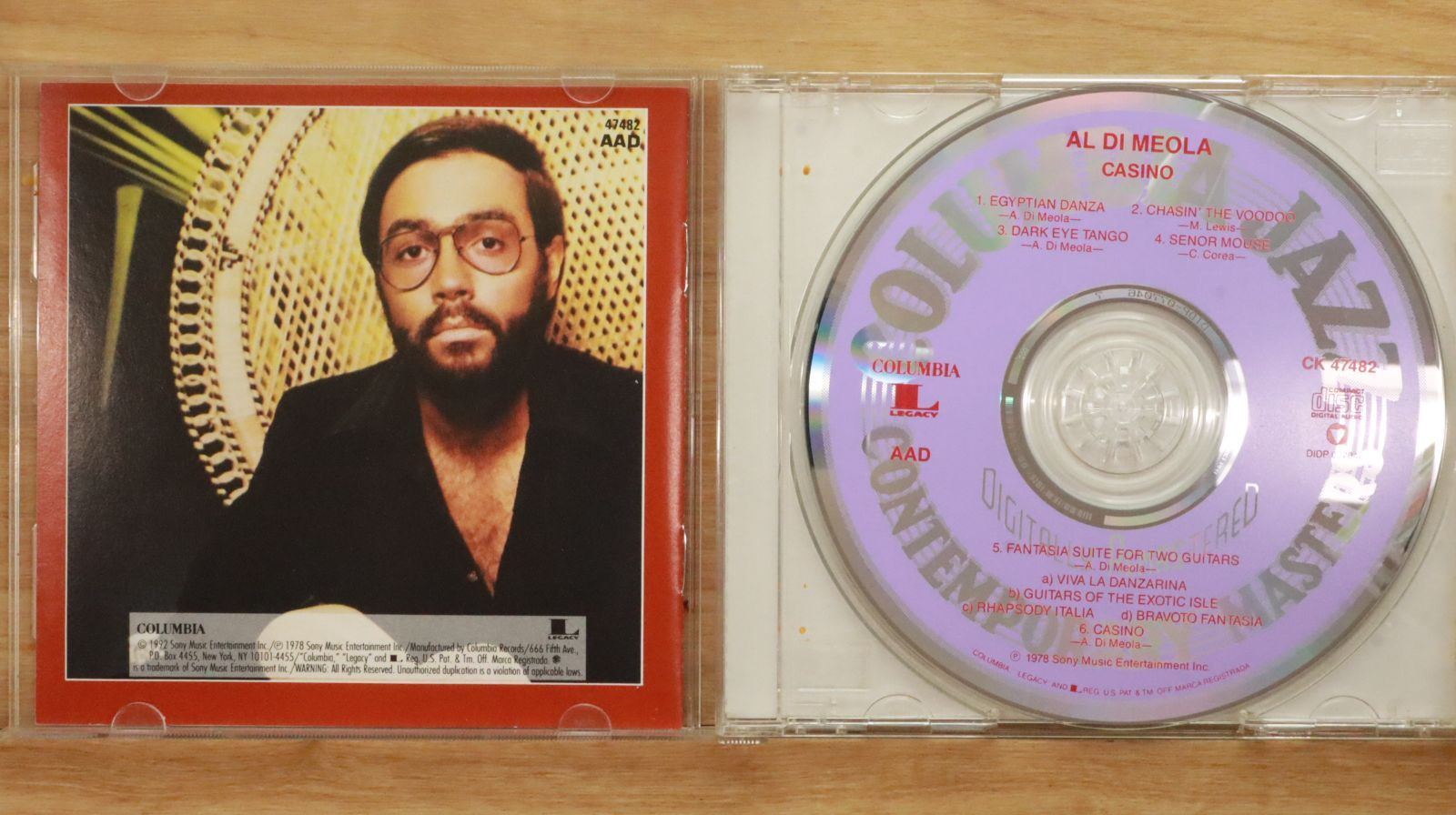 Al Di Meola　アル・ディ・メオラ　　2枚セット　　希少品 アルディメオラ AL DI MEOLA レコード - メルカリ