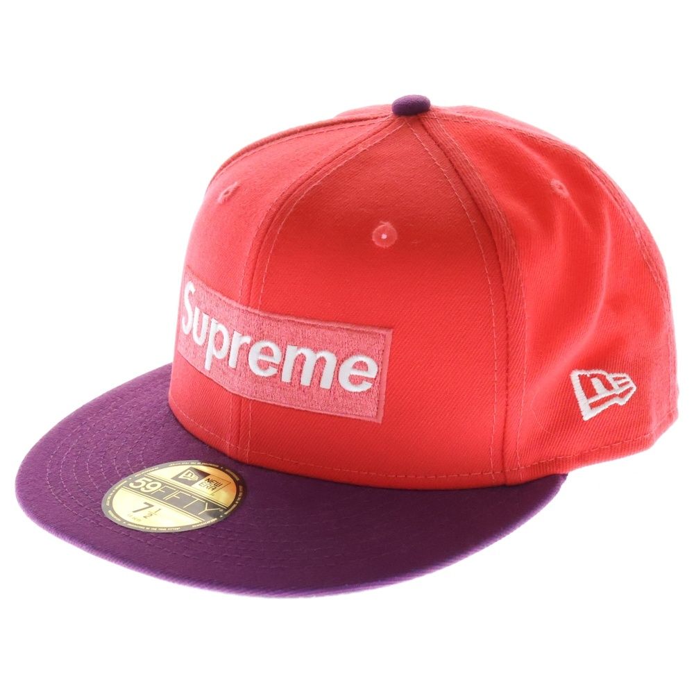 supreme シュプリーム　3 ボックスロゴ　キャップ　帽子　cap SUPREME (シュプリーム) 22SS ×NEW ERA 2-Tone Box Logo Cap