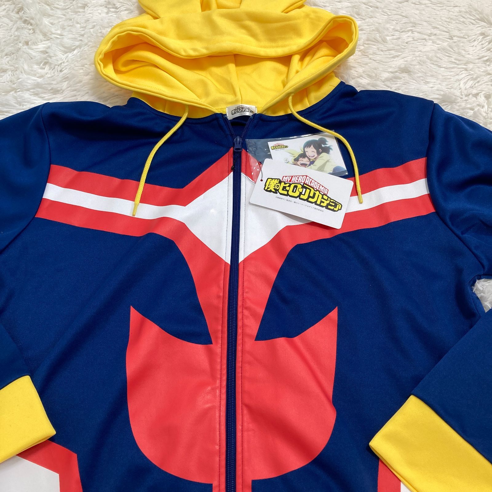 僕のヒーローアカデミア　オールマイト　なりきりパーカー　LL 僕のヒーローアカデミア オールマイト なりきり パーカー ドンキ