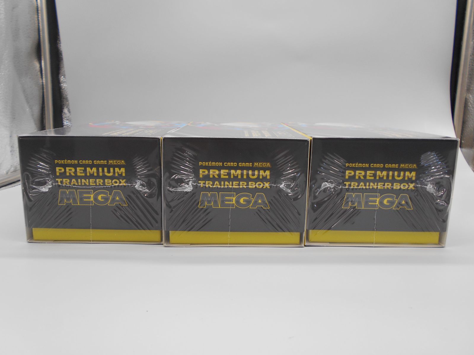 3個セット【新品未開封・シュリンク付き】ポケモンカードゲーム MEGA