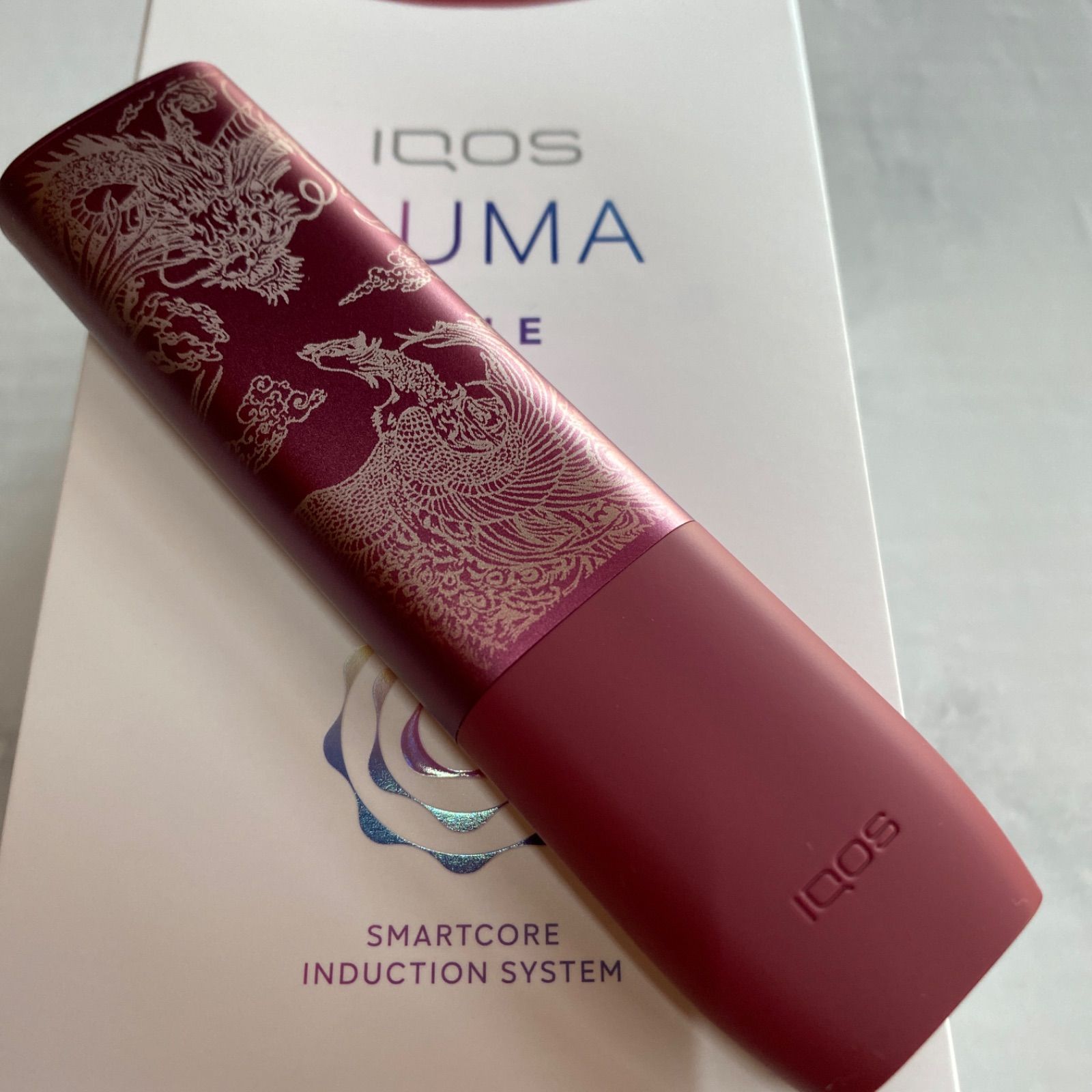 iQOS ILUMA ONE イルマワン 昇り龍 レーザー加工 ドラゴン 和柄